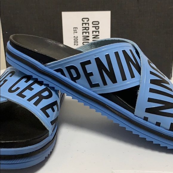 Opening Ceremony Berkeley Slide/Blue/size 39 - Picture 7 of 10